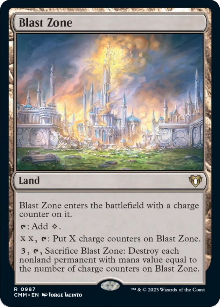 Blast Zone [Commander Masters] | GnG Games