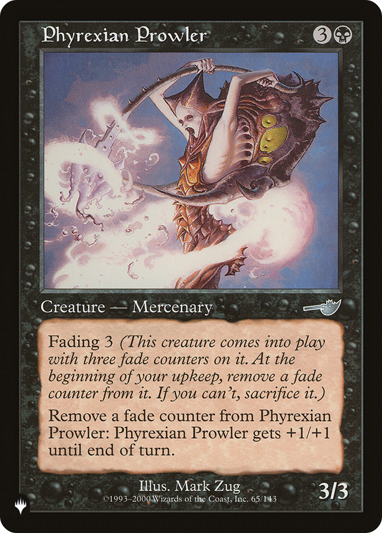 Phyrexian Prowler [The List] | GnG Games