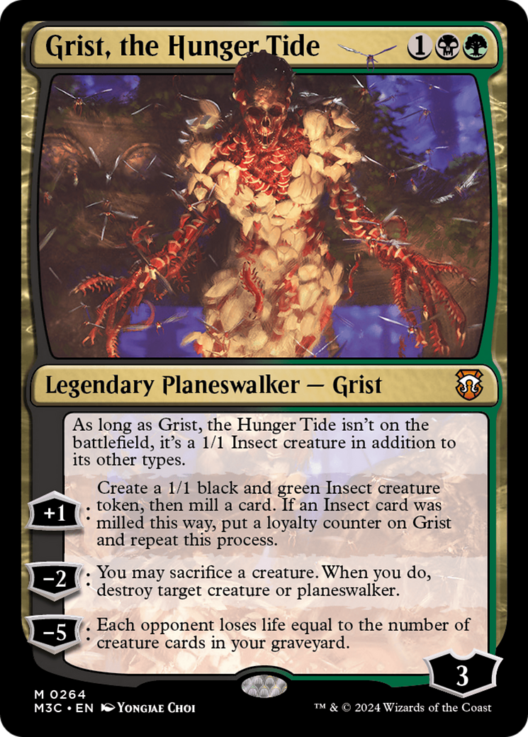 Grist, the Hunger Tide [Modern Horizons 3 Commander] | GnG Games