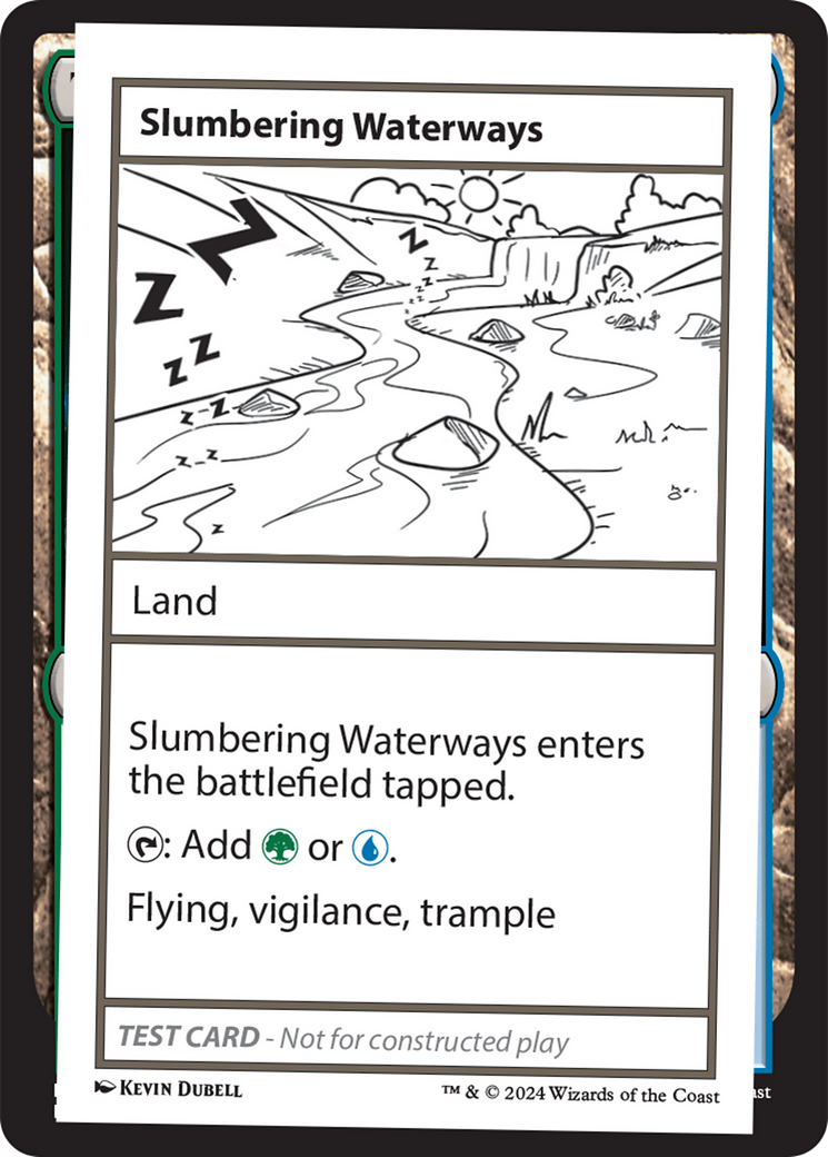 Slumbering Waterways [Mystery Booster 2 Playtest Cards] | GnG Games