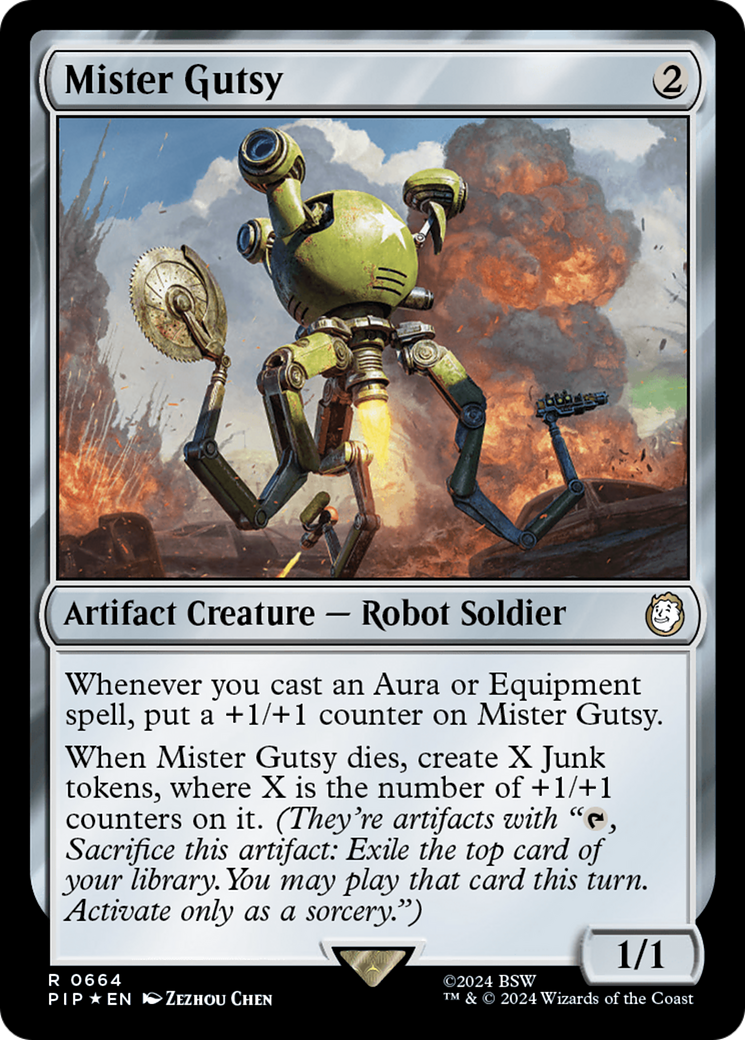 Mister Gutsy (Surge Foil) [Fallout] | GnG Games