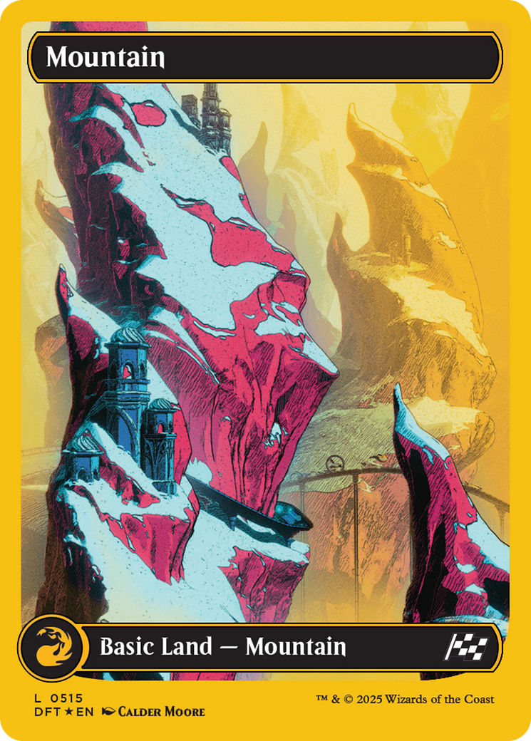 Mountain (0515) (First-Place Foil) [Aetherdrift] | GnG Games