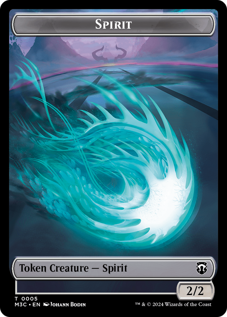 Eldrazi // Spirit Double-Sided Token [Modern Horizons 3 Commander Tokens] | GnG Games