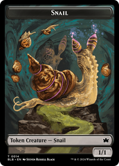 Snail // Thundertrap Trainer Double-Sided Token [Bloomburrow Tokens] | GnG Games