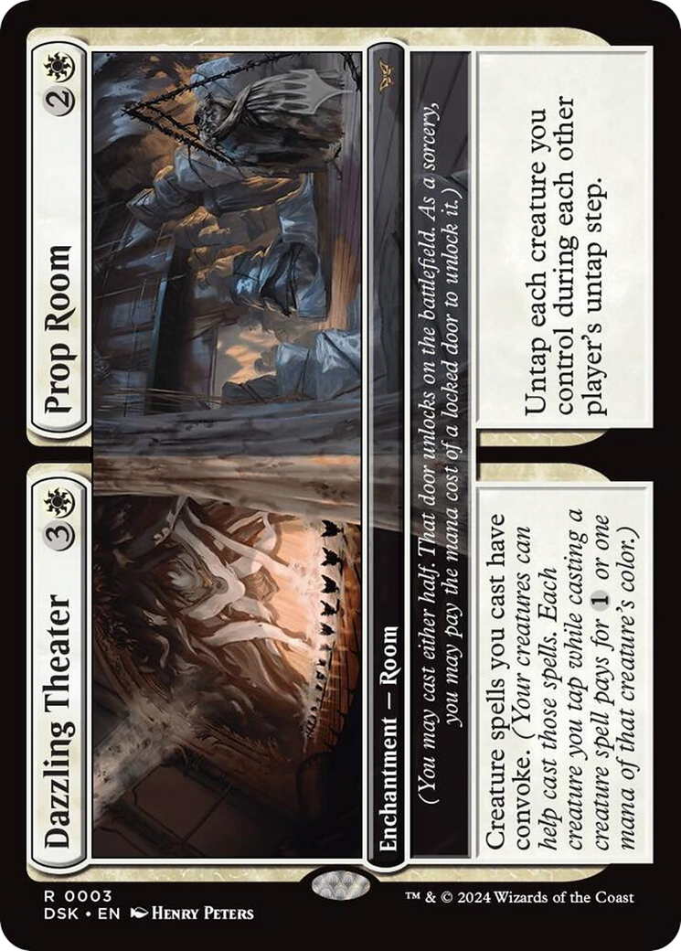 Dazzling Theater // Prop Room (Promo Pack) [Duskmourn: House of Horror Promos] | GnG Games