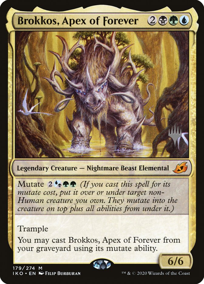 Brokkos, Apex of Forever (Promo Pack) [Ikoria: Lair of Behemoths Promos] | GnG Games