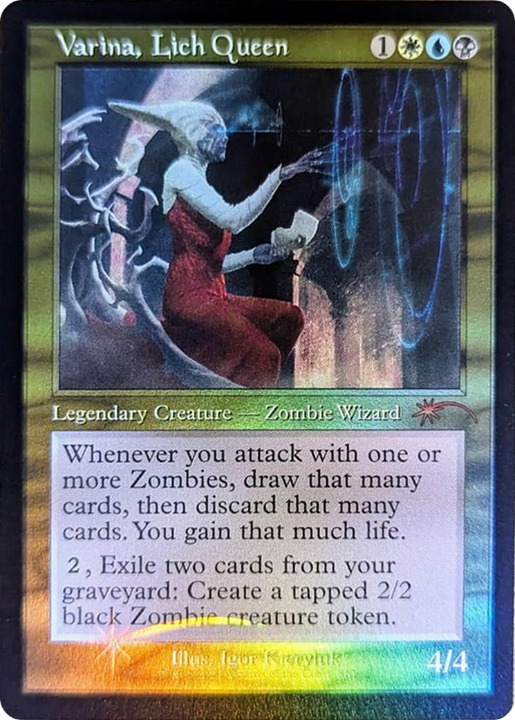 Varina, Lich Queen (Retro Frame) [Secret Lair Drop Series] | GnG Games