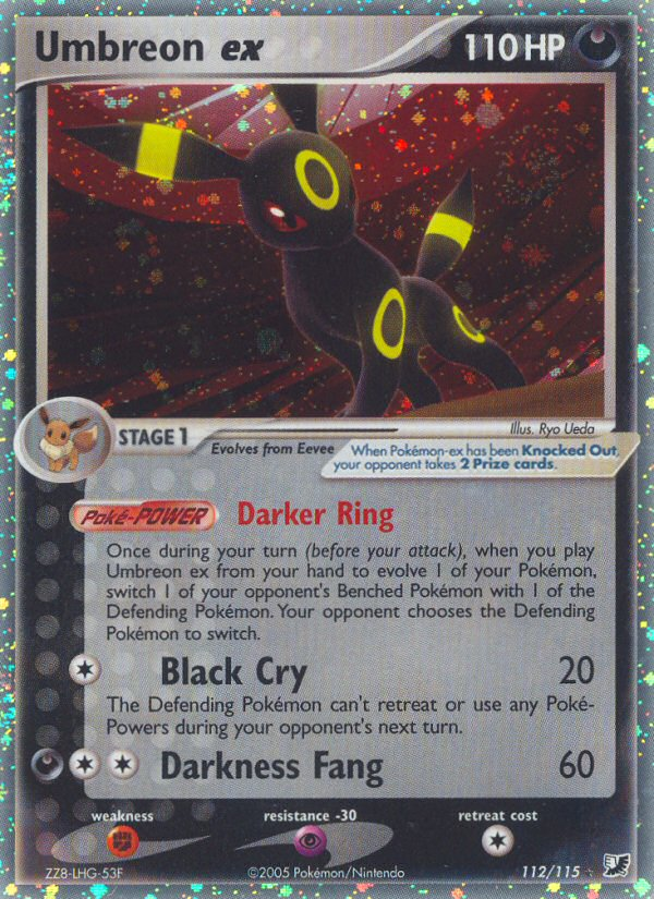 Umbreon ex (112/115) [EX: Unseen Forces] | GnG Games