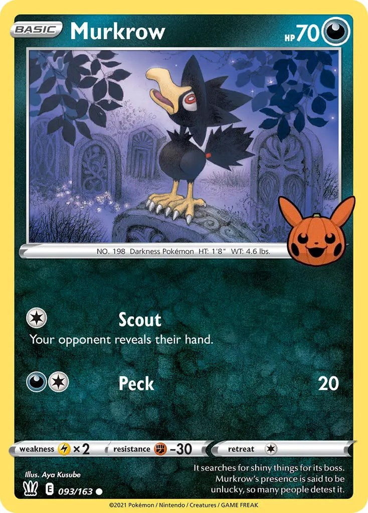 Murkrow (093/163) [Trick or Trade] | GnG Games