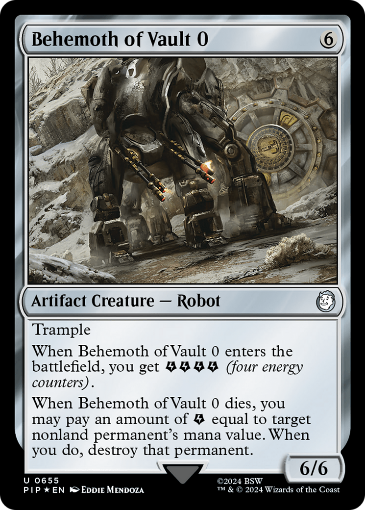 Behemoth of Vault 0 (Surge Foil) [Fallout] | GnG Games