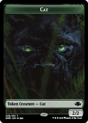 Insect // Cat (008) Double-Sided Token [Dominaria Remastered Tokens] | GnG Games