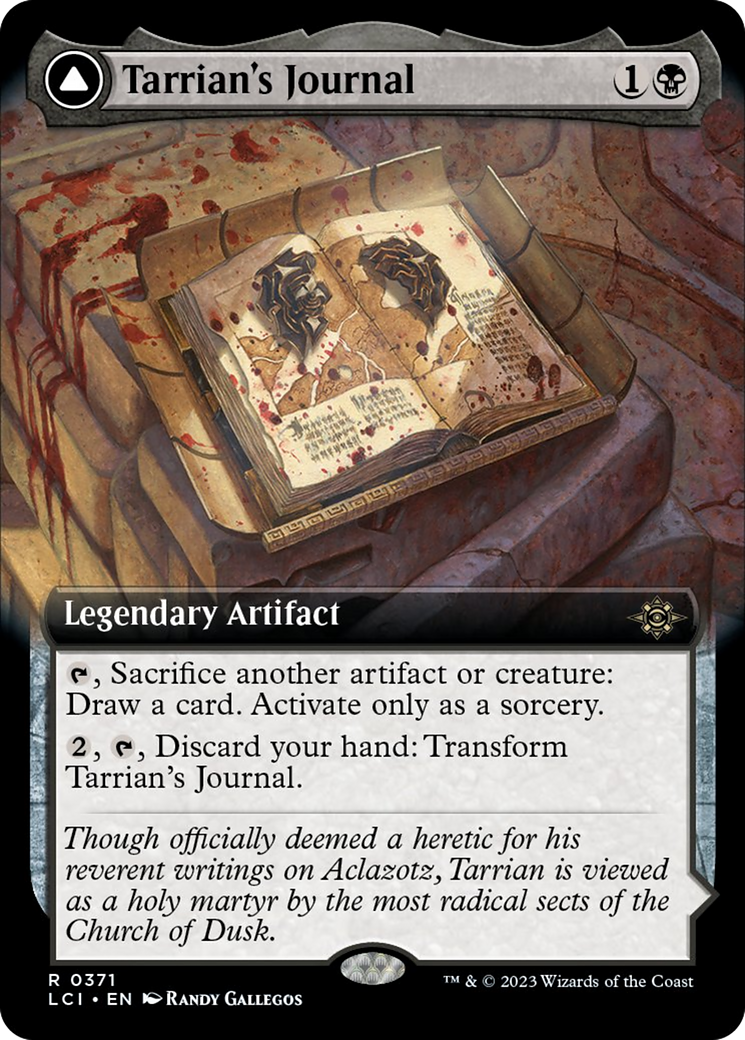 Tarrian's Journal // The Tomb of Aclazotz (Extended Art) [The Lost Caverns of Ixalan] | GnG Games