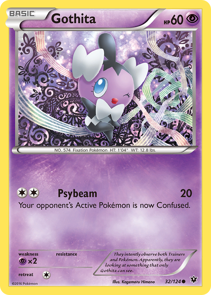 Gothita (32/124) [XY: Fates Collide] | GnG Games