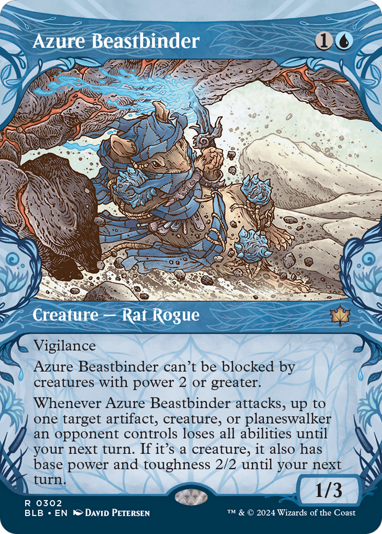 Azure Beastbinder (Showcase) [Bloomburrow] | GnG Games