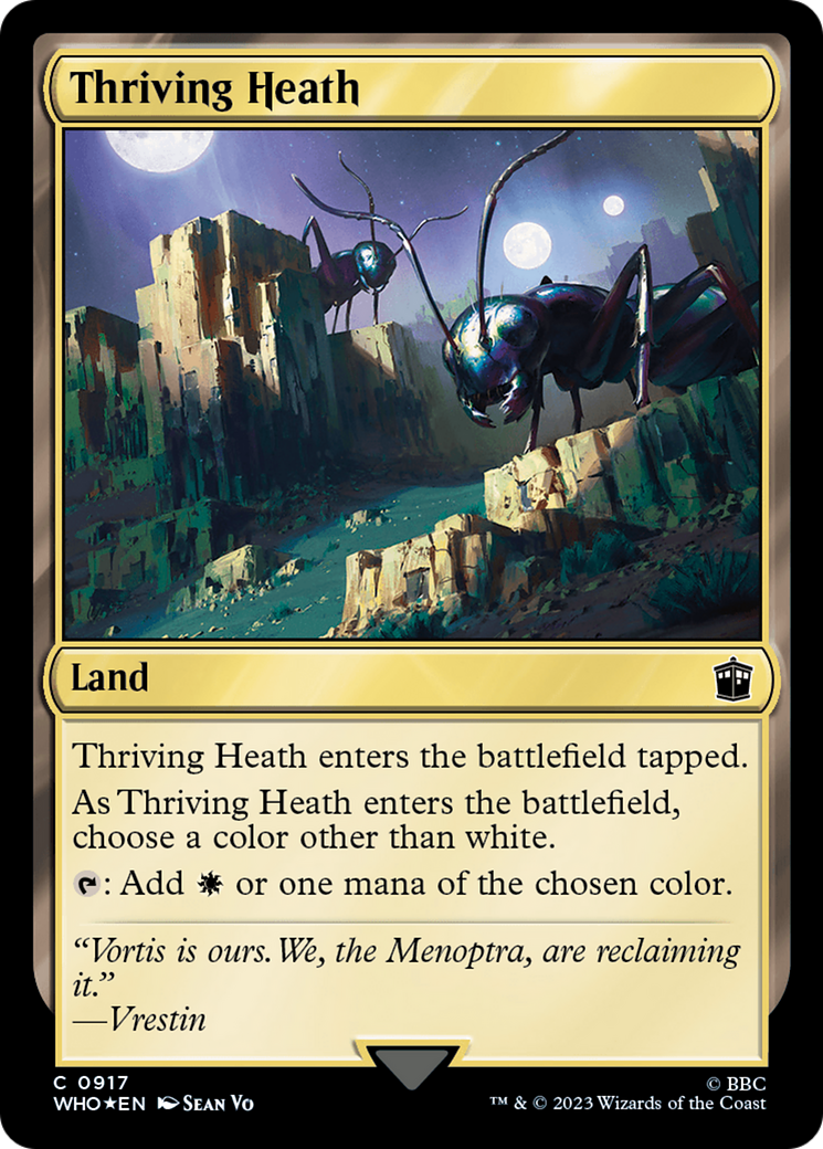 Thriving Heath (Surge Foil) [Doctor Who] | GnG Games