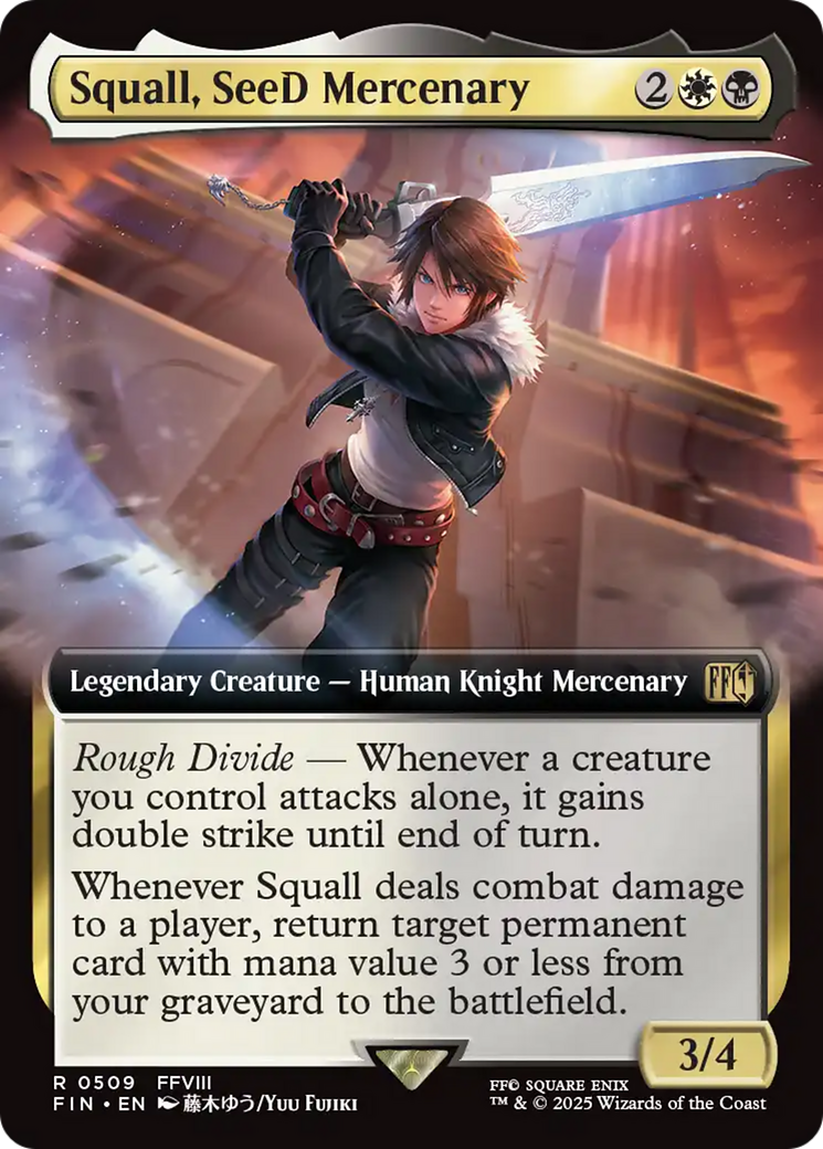 Squall, SeeD Mercenary (Extended Art) [FINAL FANTASY] | GnG Games