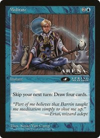 Meditate (4th Place) (Oversized) [Oversize Cards] | GnG Games