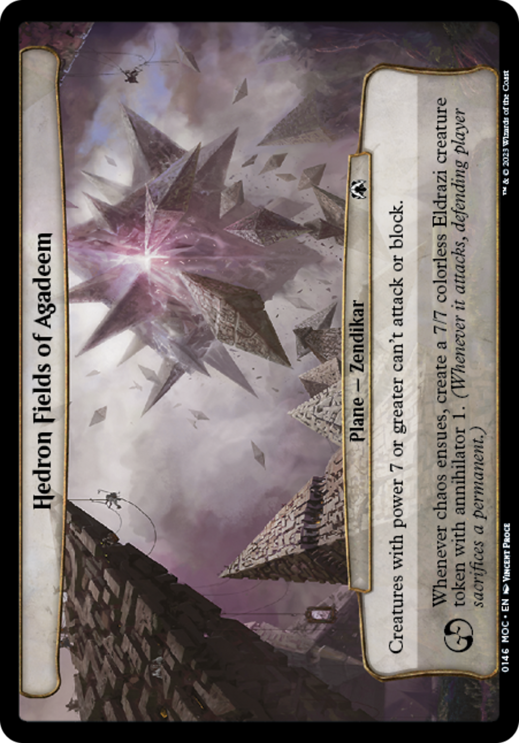Hedron Fields of Agadeem [March of the Machine Commander] | GnG Games