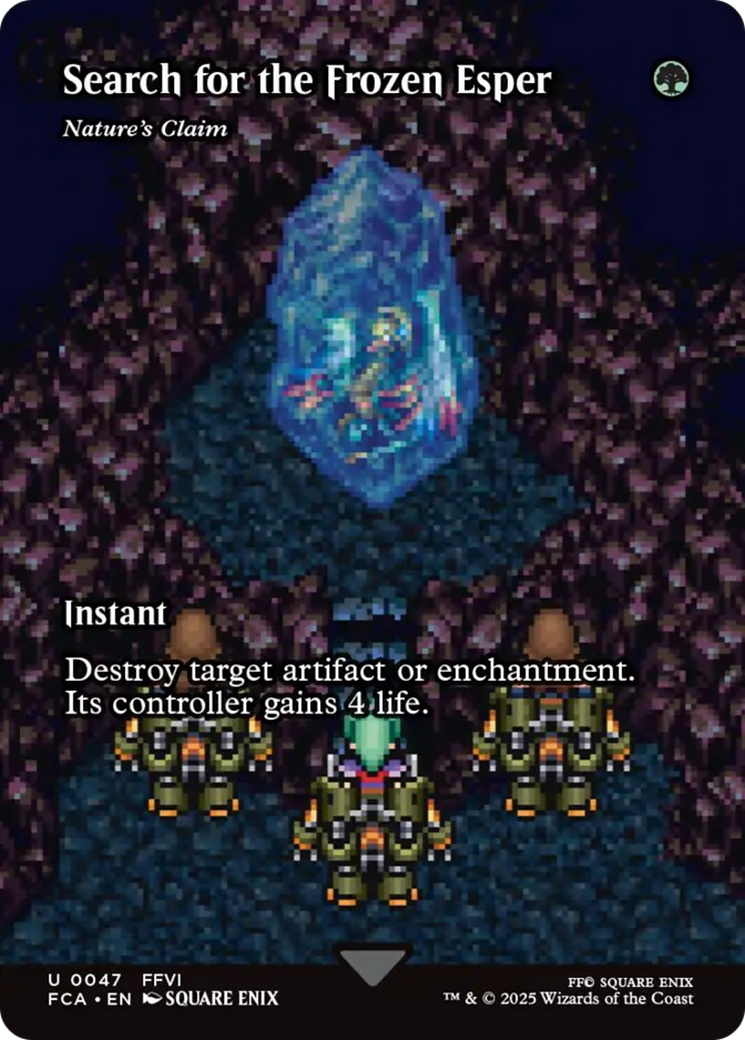 Search for the Frozen Esper - Nature's Claim (Showcase) [FINAL FANTASY : Through the Ages] | GnG Games