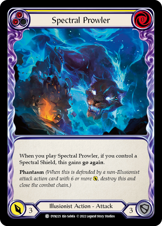 Spectral Prowler (Yellow) [DYN225] (Dynasty) | GnG Games