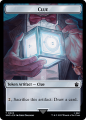 Fish // Clue (0022) Double-Sided Token [Doctor Who Tokens] | GnG Games