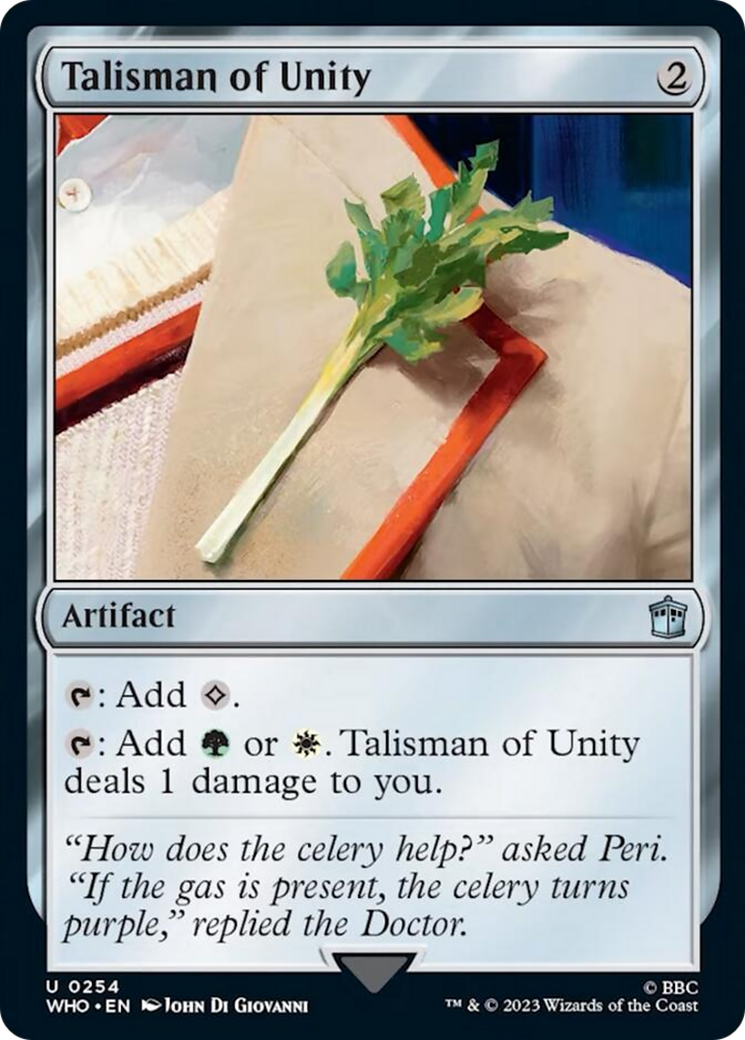 Talisman of Unity [Doctor Who] | GnG Games