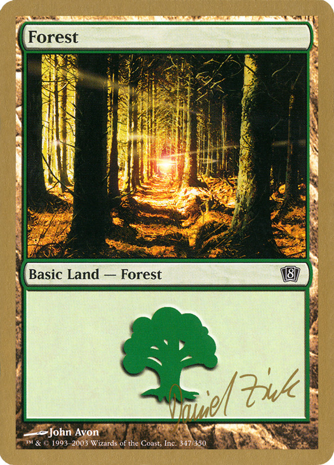 Forest (dz347) (Daniel Zink) [World Championship Decks 2003] | GnG Games