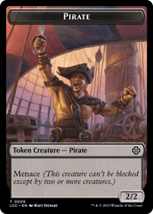 City's Blessing // Pirate (0005) Double-Sided Token [The Lost Caverns of Ixalan Commander Tokens] | GnG Games