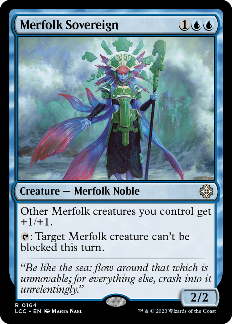 Merfolk Sovereign [The Lost Caverns of Ixalan Commander] | GnG Games