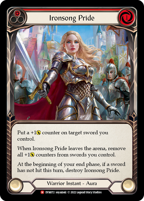 Ironsong Pride [DYN072] (Dynasty)  Rainbow Foil | GnG Games