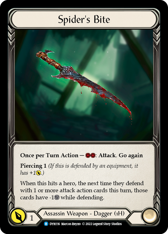 Spider's Bite [DYN116] (Dynasty)  Rainbow Foil | GnG Games