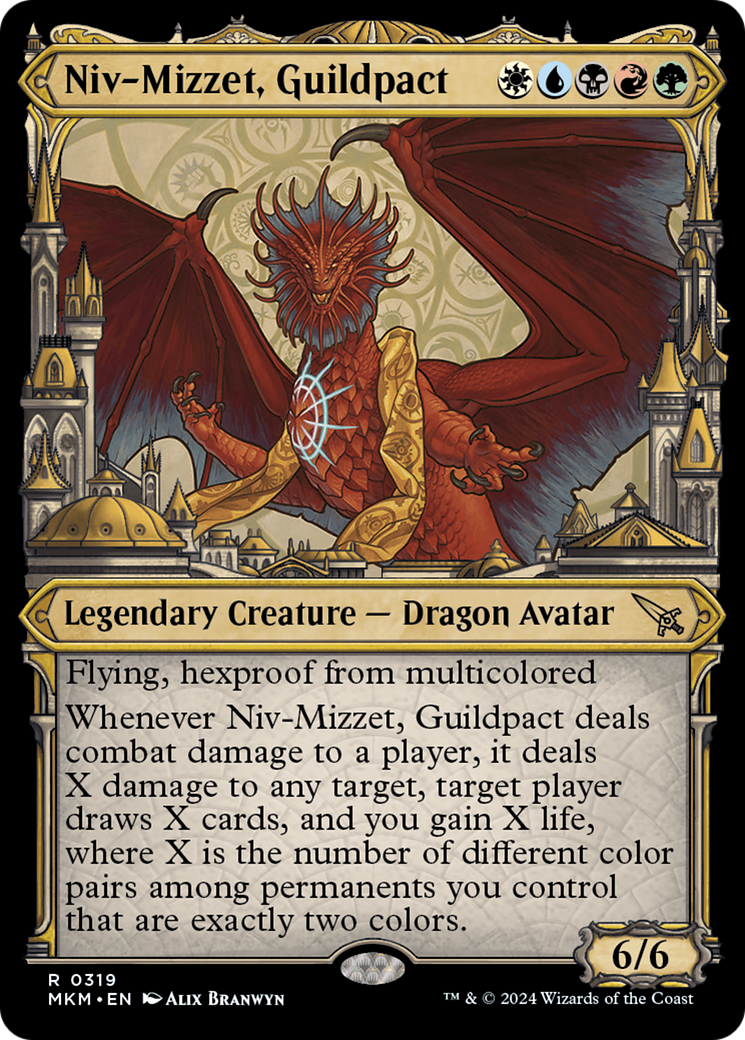 Niv-Mizzet, Guildpact (Showcase) (319) [Murders at Karlov Manor] | GnG Games