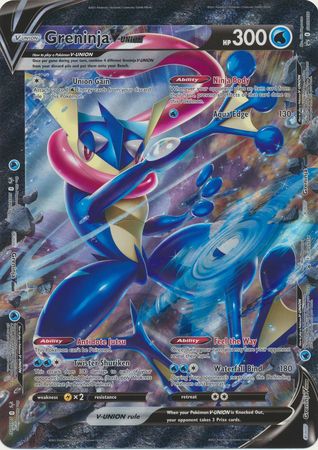 Greninja V-Union (Jumbo Card) [Sword & Shield: Black Star Promos] | GnG Games