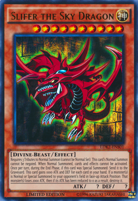 Slifer the Sky Dragon [LDK2-ENS01] Ultra Rare | GnG Games