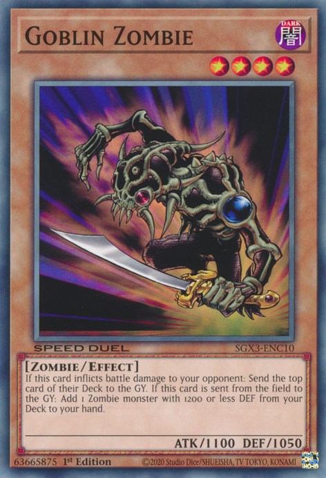 Goblin Zombie [SGX3-ENC10] Common | GnG Games