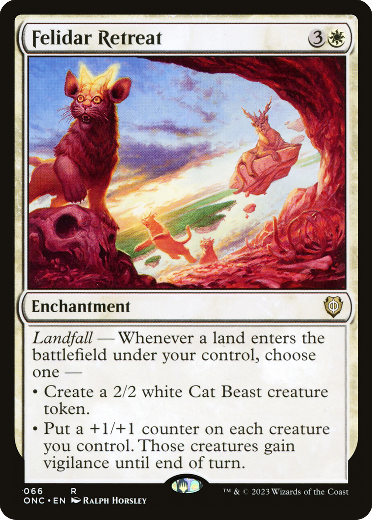 Felidar Retreat [Phyrexia: All Will Be One Commander] | GnG Games