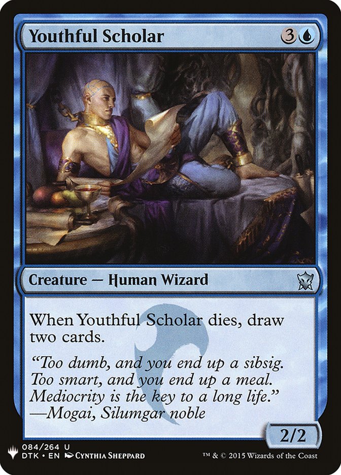 Youthful Scholar [Mystery Booster] | GnG Games