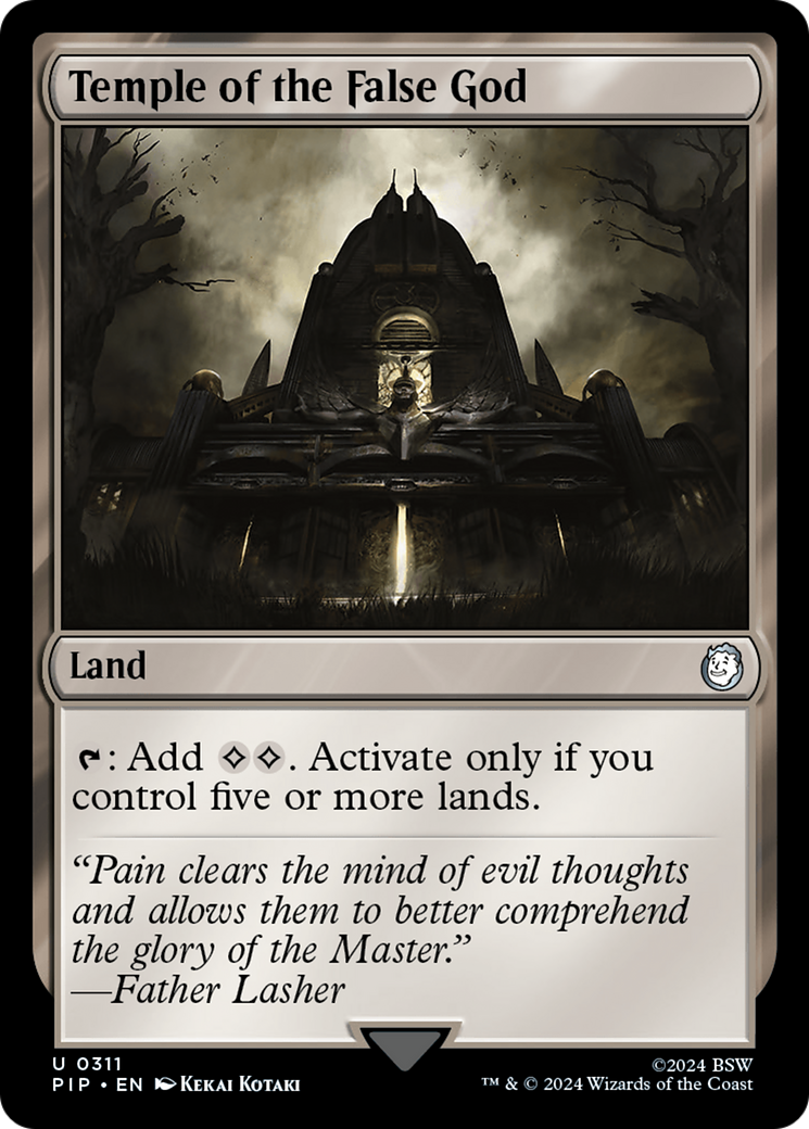 Temple of the False God [Fallout] | GnG Games