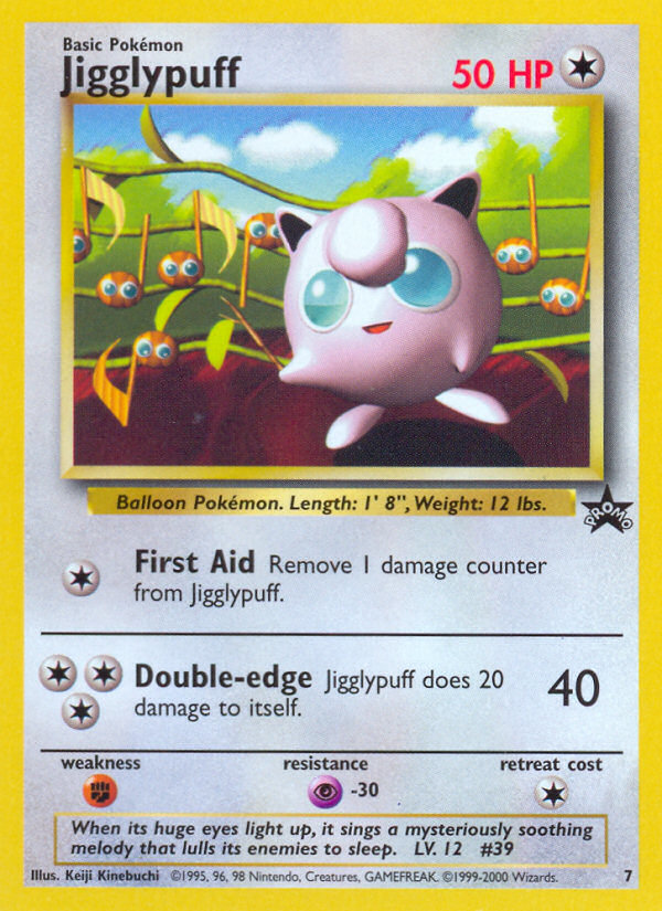 Jigglypuff (7) [Wizards of the Coast: Black Star Promos] | GnG Games