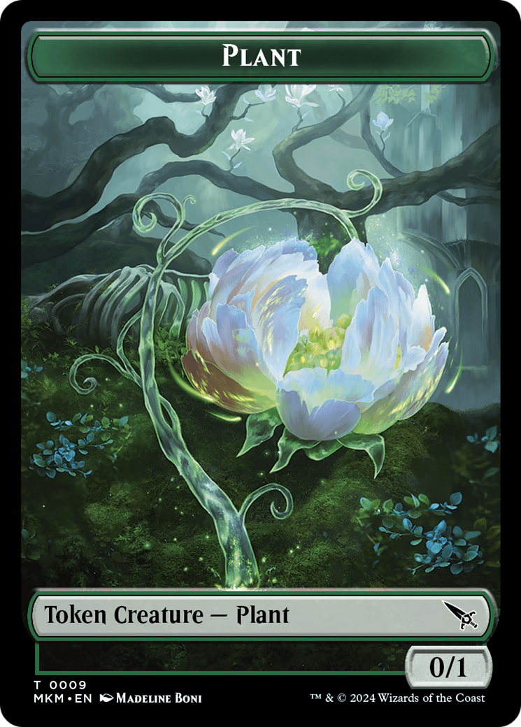 Plant Token [Murders at Karlov Manor Tokens] | GnG Games