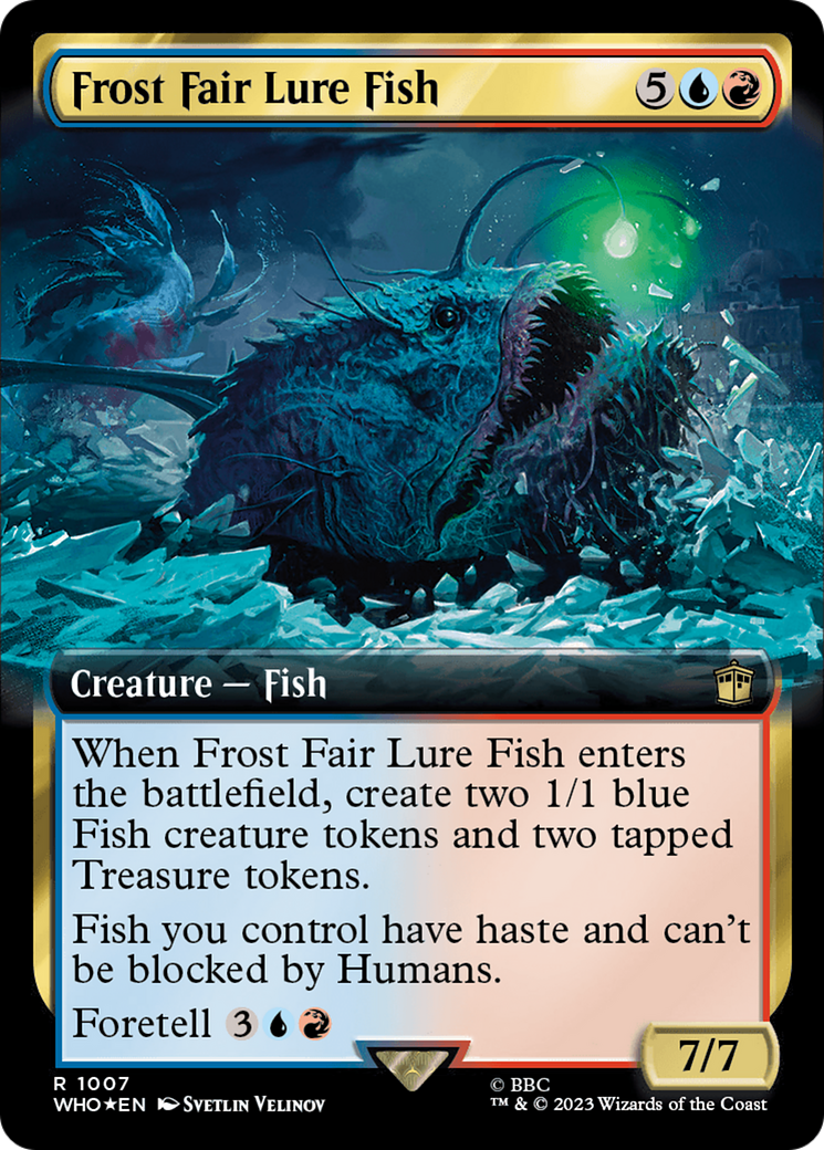 Frost Fair Lure Fish (Extended Art) (Surge Foil) [Doctor Who] | GnG Games