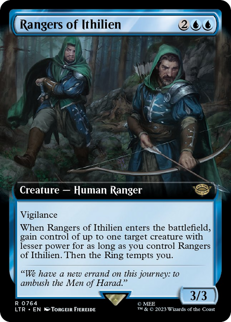 Rangers of Ithilien (Extended Art) (Surge Foil) [The Lord of the Rings: Tales of Middle-Earth] | GnG Games