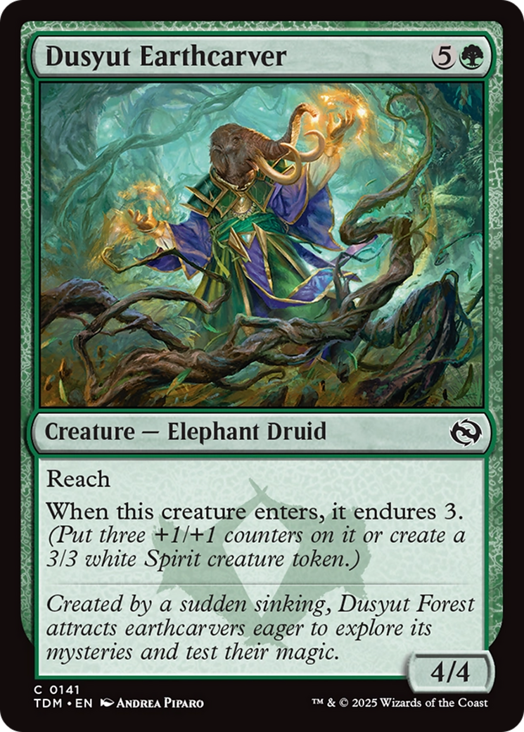 Dusyut Earthcarver [Tarkir: Dragonstorm] | GnG Games