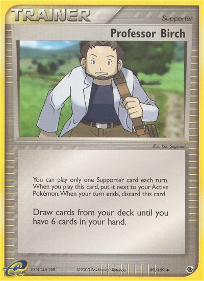 Professor Birch (89/109) [EX: Ruby & Sapphire] | GnG Games
