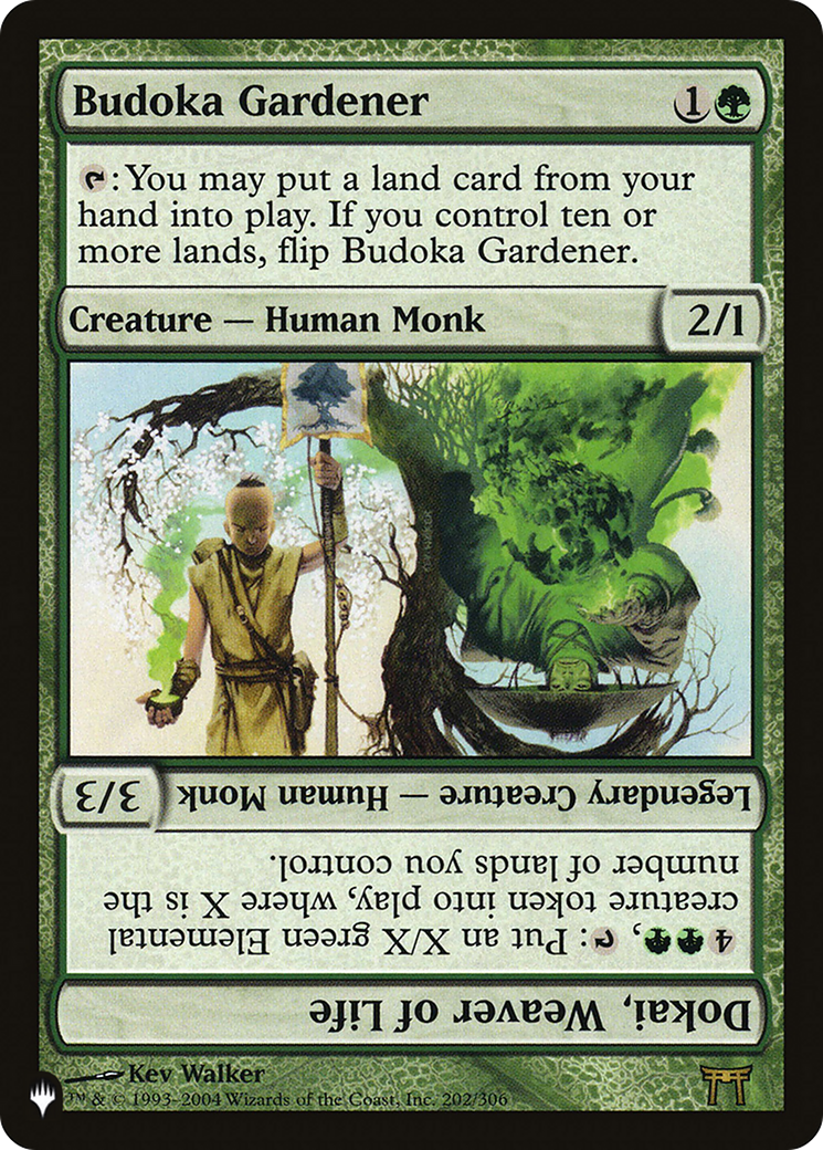 Budoka Gardener // Dokai, Weaver of Life [The List] | GnG Games