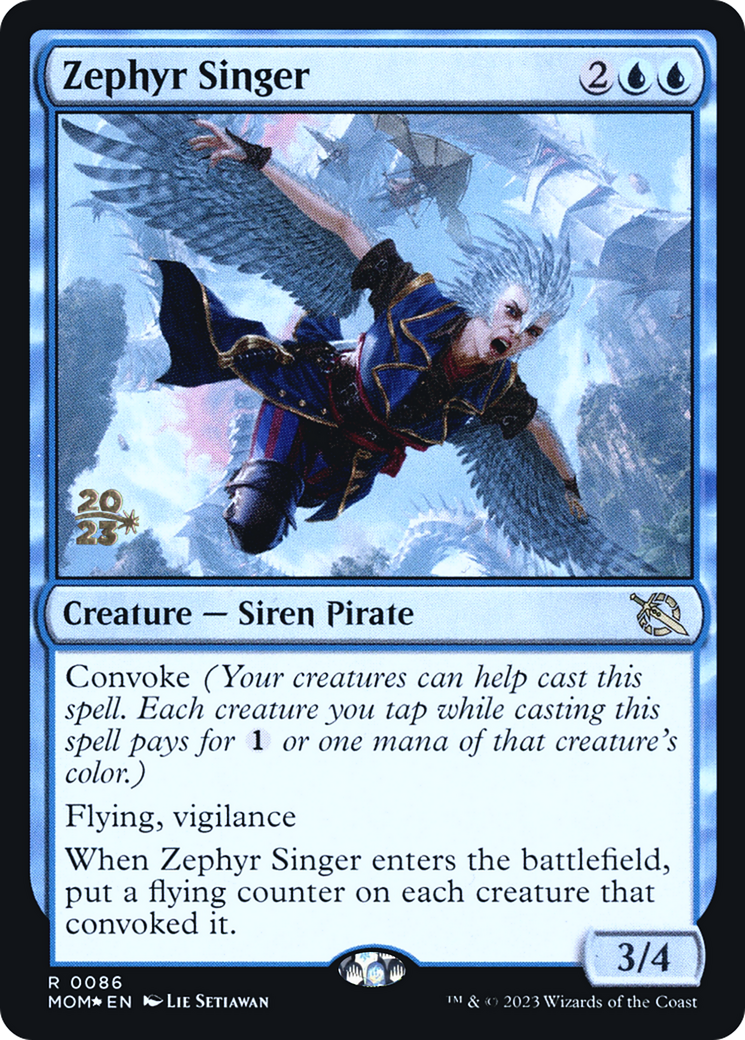 Zephyr Singer [March of the Machine Prerelease Promos] | GnG Games