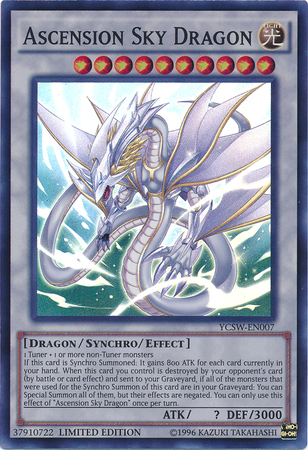 Ascension Sky Dragon [YCSW-EN007] Super Rare | GnG Games