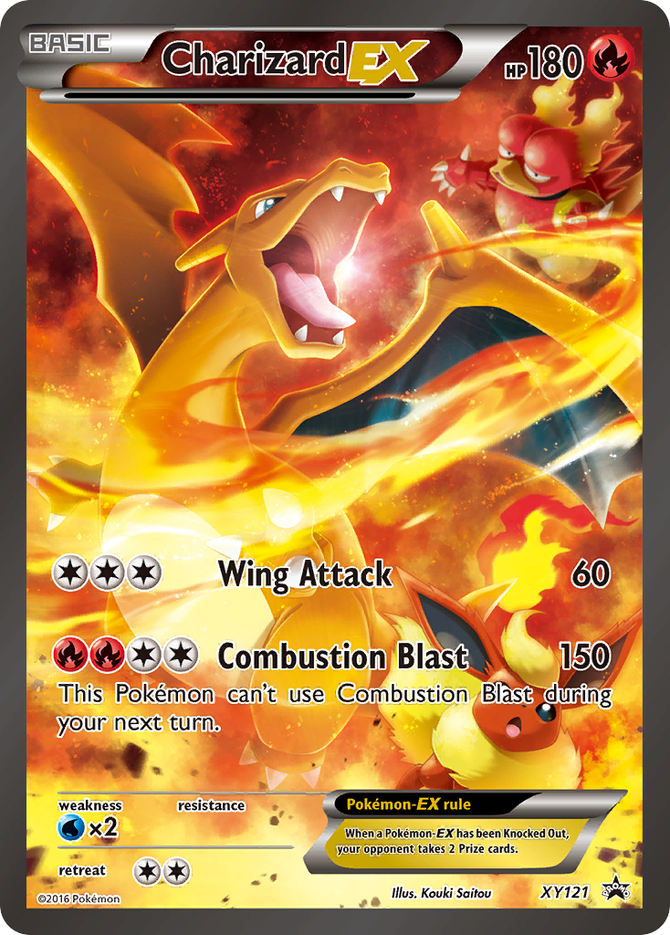 Charizard EX (XY121) [XY: Black Star Promos] | GnG Games