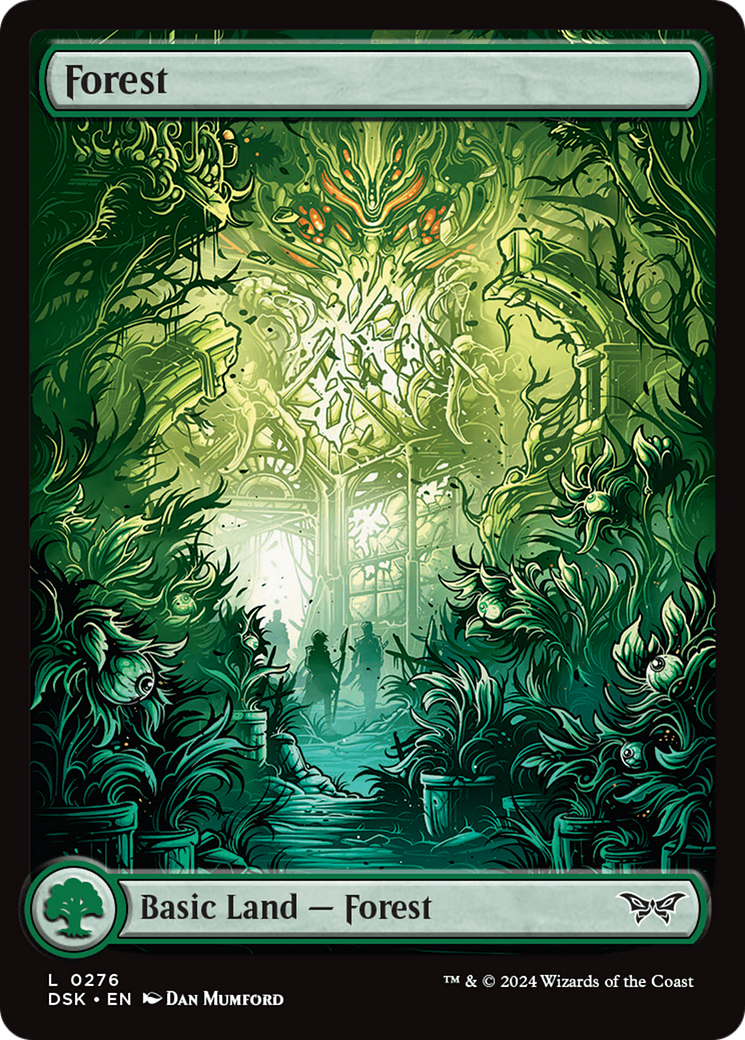 Forest (276) - Full Art [Duskmourn: House of Horror] | GnG Games