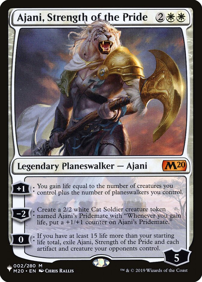 Ajani, Strength of the Pride [The List] | GnG Games